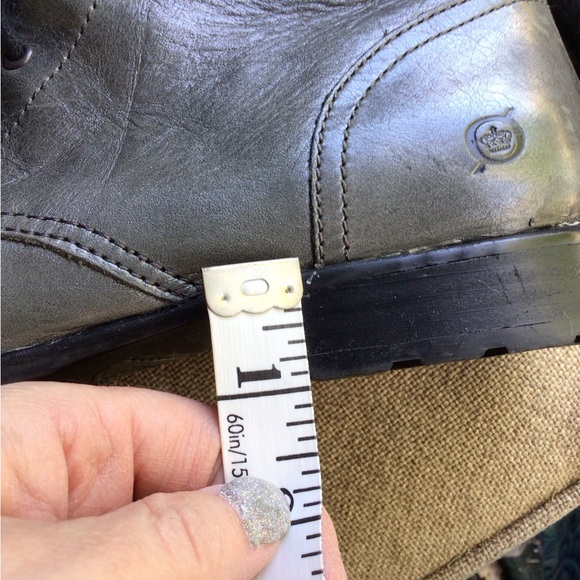 BORN leather lace up boots Size 8 NEW - Picture 4 of 11